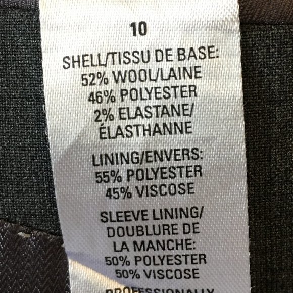 NORDSTROM "Lucas" Classic Fit Wool Blend Jacket 10 - Picture 11 of 11